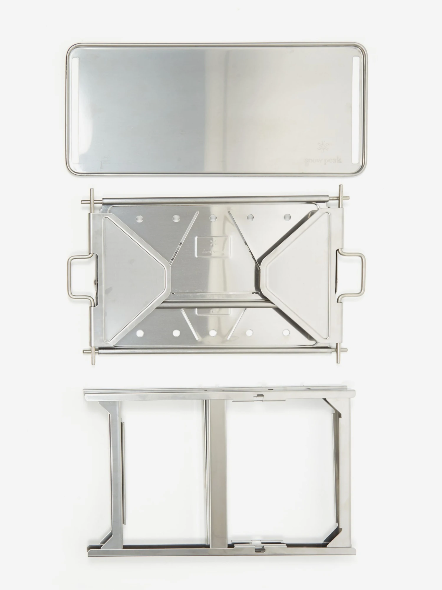 Snow Peak Takibi Solo Fire Pit And Grill - Silver 10 Snow Peak Takibi Solo Fire Pit And Grill - Silver - Image 8