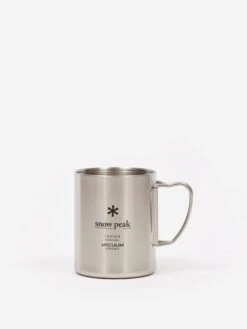 Snow Peak Stainless Vacuum Double Wall 300 Mug - Silver