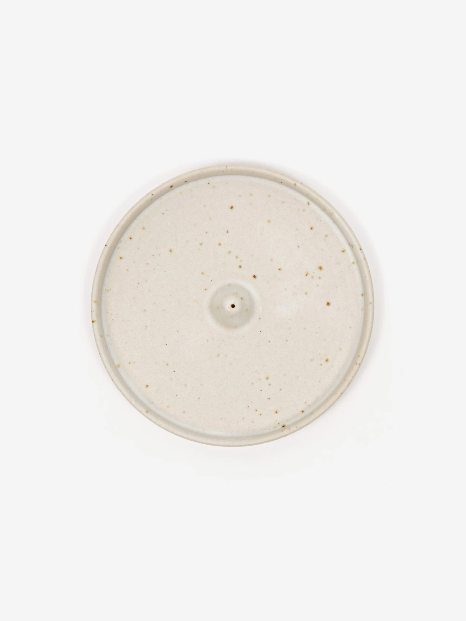 DOR & TAN Incense Holder - Speckled White 4 DOR & TAN Incense Holder - Speckled White - Image 2