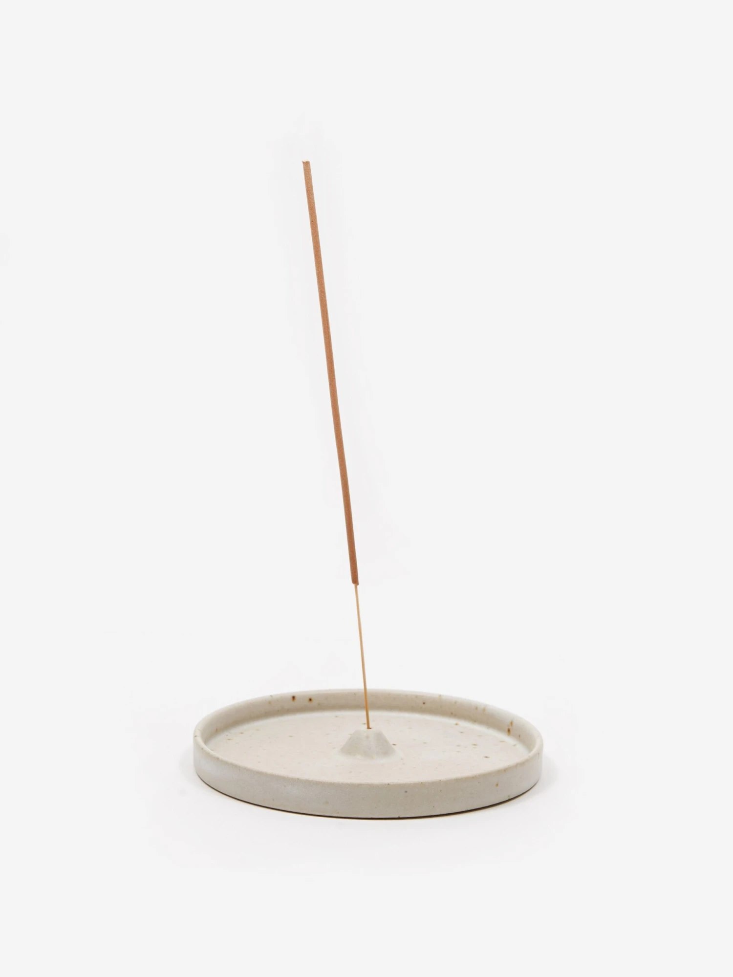 DOR & TAN Incense Holder - Speckled White 3 DOR & TAN Incense Holder - Speckled White