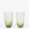 &Tradition Collect Drinking Glass 2 Pack SC61 400ml - Moss -Home Decoration&Supplies 81365 F TRADITION COLLECT DRINKING GLASS 2 PACK SC60 165ML MOSS AW22 GOODHOOD