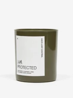 She's Lost Control I Am Protected Candle - Green -Home Decoration&Supplies 84525 F SHE 27S LOST CONTROL I AM PROTECTED CANDLE GREEN AW22 GOODHOOD 3