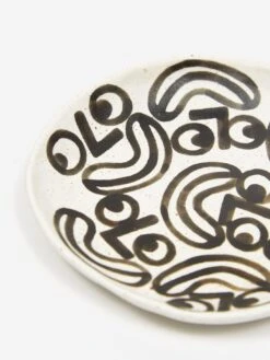 Rittle King Handmade Cookie Plate - White -Home Decoration&Supplies 84924 F RITTLE KING HANDMADE COOKIE PLATE WHITE AW22 GOODHOOD 3