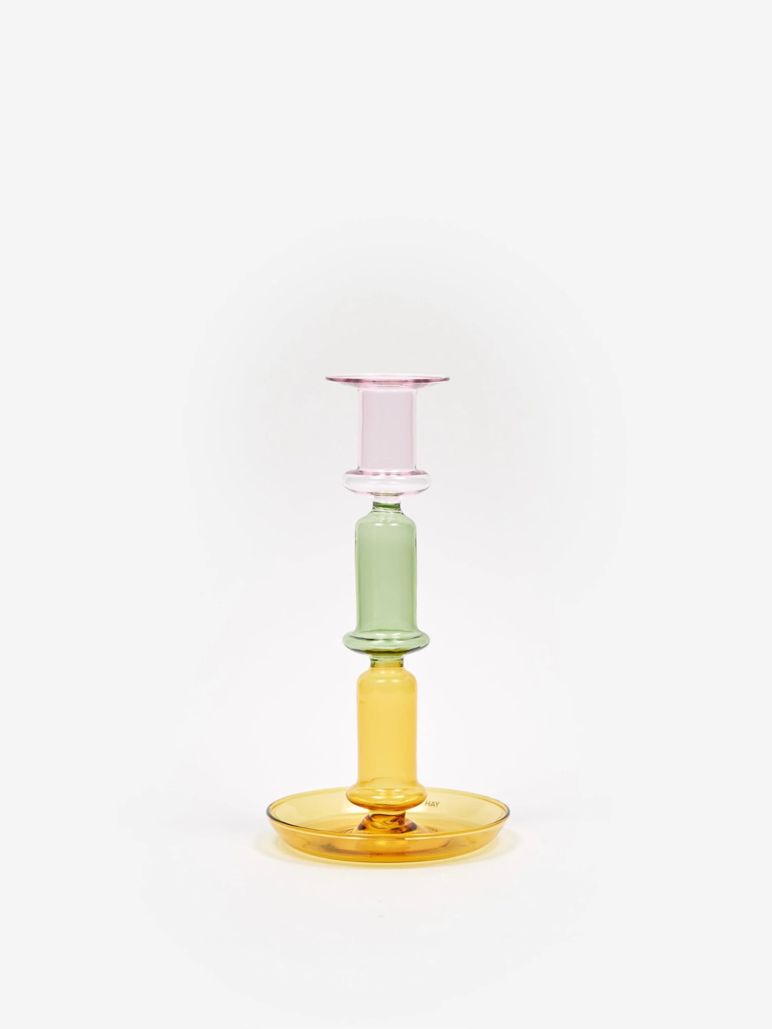 HAY Flare Tall Candleholder - Rainbow 3 HAY Flare Tall Candleholder - Rainbow