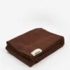 HAY Mono Wool Blanket 130cm X 180cm - Chocolate