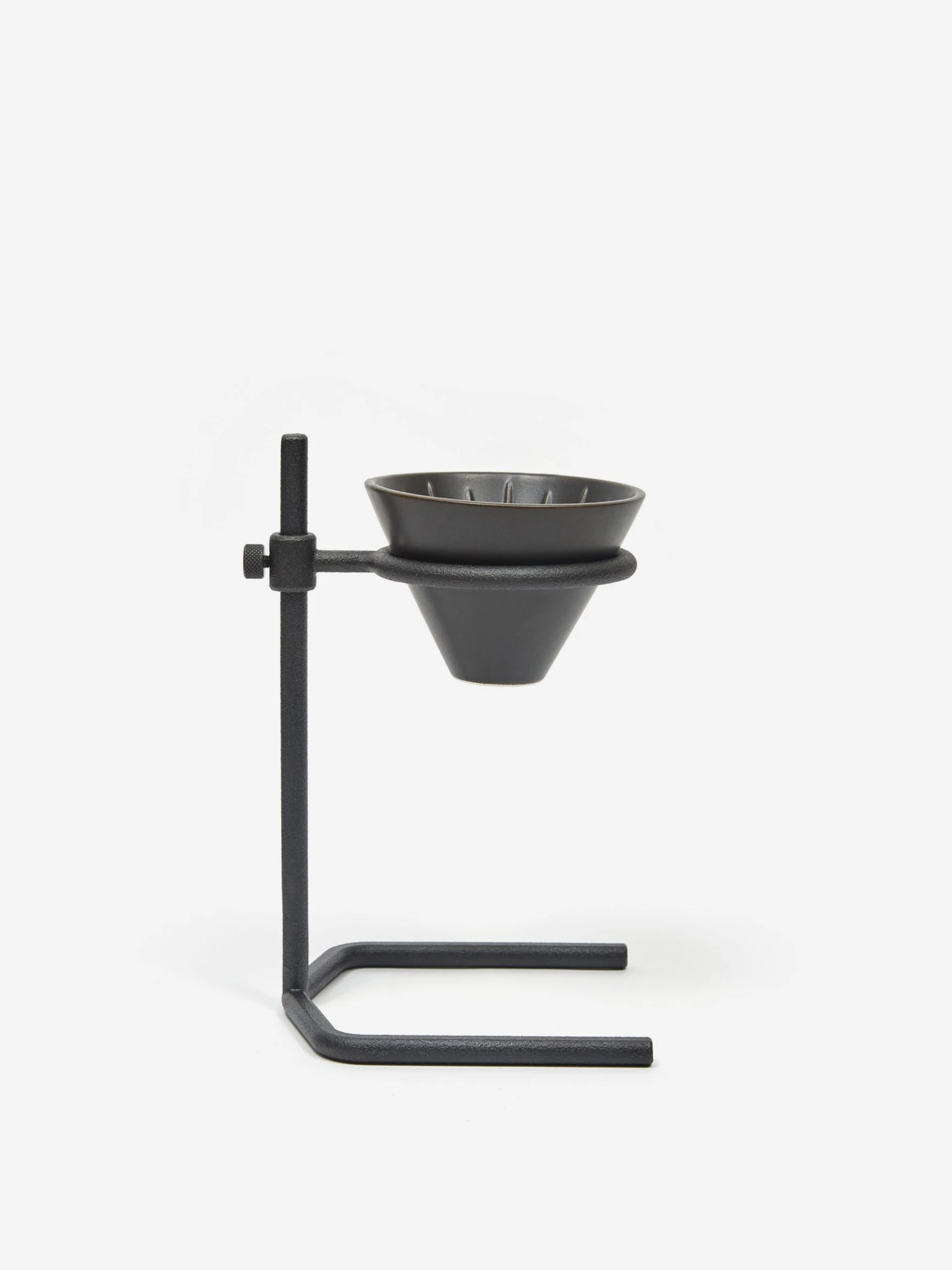 Kinto SCS-S04 Brewer Stand Set 2 Cups - Black 6 Kinto SCS-S04 Brewer Stand Set 2 Cups - Black - Image 4