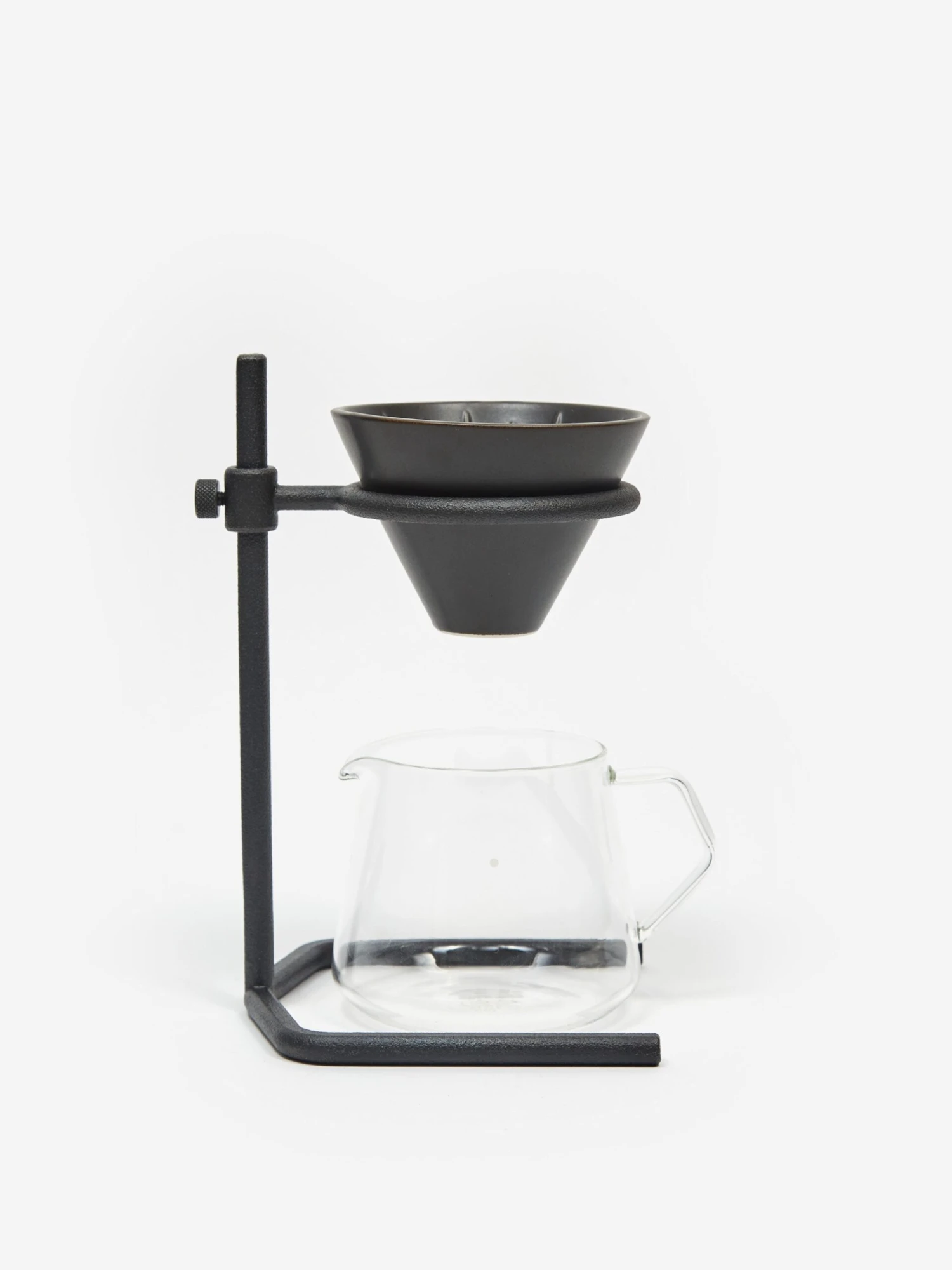 Kinto SCS-S04 Brewer Stand Set 2 Cups - Black 3 Kinto SCS-S04 Brewer Stand Set 2 Cups - Black