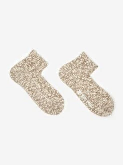 Snow Peak Gara Gara Socks M - Brown