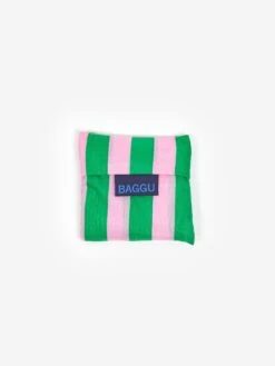 BAGGU Baby Baggu - Pink Green Awning Stripe 10 BAGGU Baby Baggu - Pink Green Awning Stripe -Home Decoration&Supplies 89858 F BAGGU BABY BAGGU PINK GREEN AWNING STRIPE SS23 GOODHOOD 173790