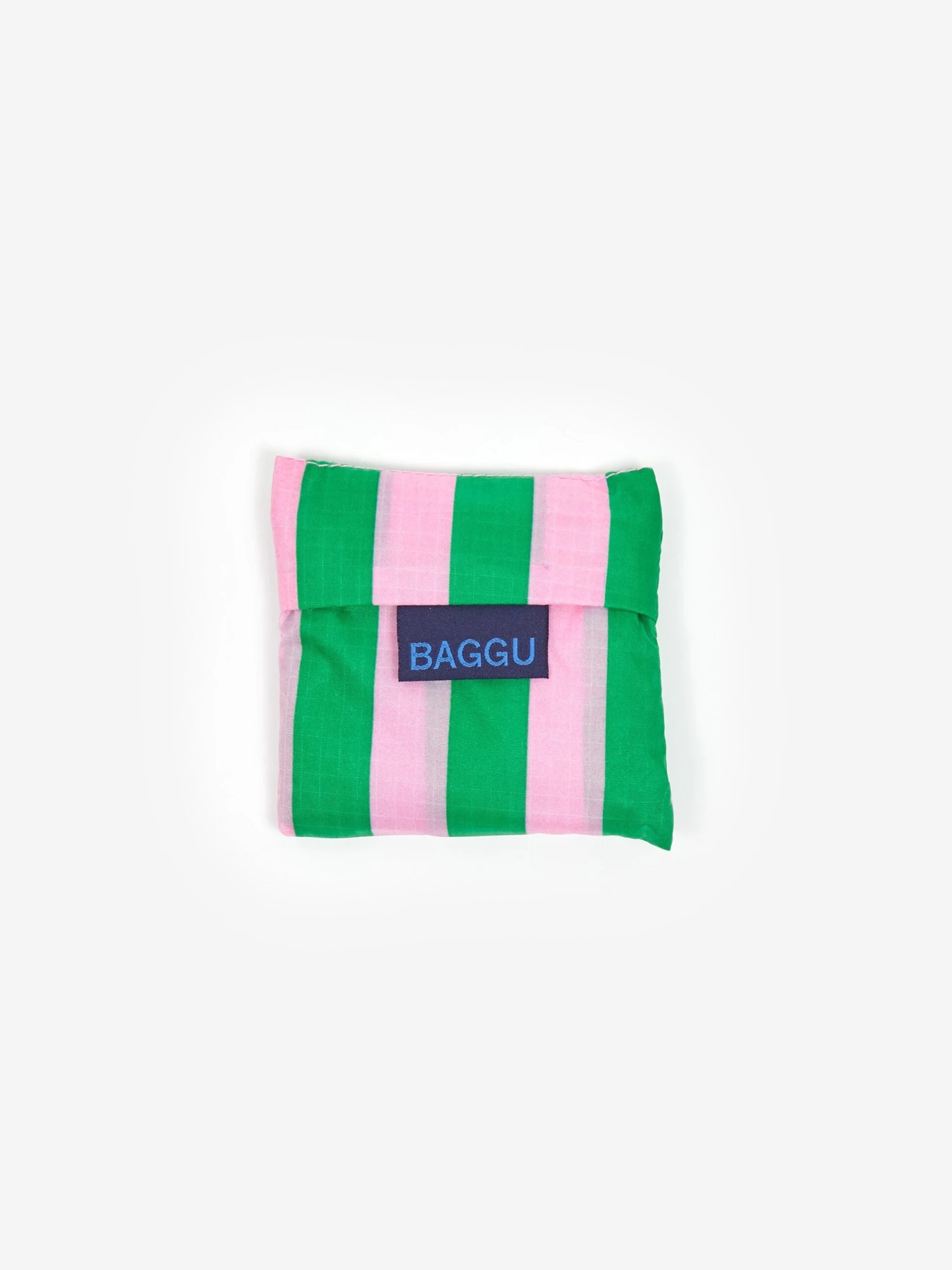 BAGGU Baby Baggu - Pink Green Awning Stripe 6 BAGGU Baby Baggu - Pink Green Awning Stripe - Image 4