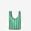BAGGU Baby Baggu - Pink Green Awning Stripe -Home Decoration&Supplies 89858 F BAGGU BABY BAGGU PINK GREEN AWNING STRIPE SS23 GOODHOOD 173791