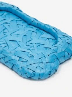 Space Available Upcycled Plastic Woven Tray - Blue -Home Decoration&Supplies 89936 F SPACE AVAILABLE UPCYCLED PLASTIC WOVEN TRAY BLUE SS23 GOODHOOD 25624