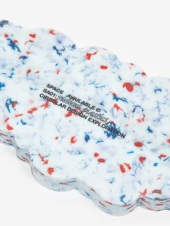 Space Available Upcycled Plastic Clouded Tray - White 11 Space Available Upcycled Plastic Clouded Tray - White -Home Decoration&Supplies 89939 F SPACE AVAILABLE UPCYCLED PLASTIC CLOUDED TRAY WHITE SS23 GOODHOOD 25611