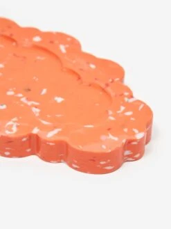 Space Available Upcycled Plastic Clouded Tray- Orange -Home Decoration&Supplies 89940 F SPACE AVAILABLE UPCYCLED PLASTIC CLOUDED TRAY ORANGE SS23 GOODHOOD 25614