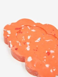 Space Available Upcycled Plastic Clouded Tray- Orange -Home Decoration&Supplies 89940 F SPACE AVAILABLE UPCYCLED PLASTIC CLOUDED TRAY ORANGE SS23 GOODHOOD 25615