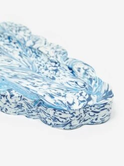 Space Available Upcycled Plastic Clouded Tray - Blue Wave -Home Decoration&Supplies 89941 F SPACE AVAILABLE UPCYCLED PLASTIC CLOUDED TRAY BLUE WAVE SS23 GOODHOOD 25604