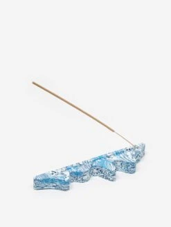 Space Available Upcycled Plastic Melting Incense Holder - Blue Wave -Home Decoration&Supplies 90357 F SPACE AVAILABLE UPCYCLED PLASTIC MELTING INCENSE HOLDER BLUE WAVE SS23 GOODHOOD 25655