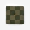 Peace Cabin Checkerboard Floor Cushion - Olive