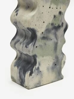 Smith And Goat X Goodhood Concrete Wavy Vase - Green And Lilac -Home Decoration&Supplies 93260 F SMITH AND GOAT X GOODHOOD CONCRETE WAVY VASE GREEN AND LILAC SS23 GOODHOOD 35051