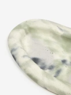 Smith And Goat X Goodhood Large Concrete Bean Tray - Green And Lilac -Home Decoration&Supplies 93266 F SMITH AND GOAT X GOODHOOD LARGE CONCRETE BEAN TRAY GREEN AND LILAC SS23 GOODHOOD 35028