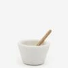 Broste Copenhagen Marina Bowl With Spoon - Marble/Mango Wood -Home Decoration&Supplies BROSTE COPENHAGEN MARINA BOWL WITH SPOON MARBLEMANGO WOOD AW23 GOODHOOD