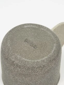 Brutes Ceramic Handmade Large Wide Mug - Dark Grey -Home Decoration&Supplies BRUTES CERAMIC HANDMADE LARGE WIDE MUG DARK GREY SS23 GOODHOOD 36968