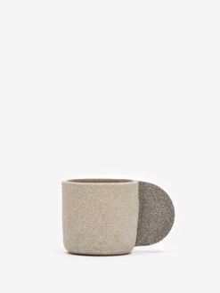 Brutes Ceramics Handmade Espresso Cup - Light Grey