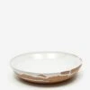 By.noo Handmade Pasta Bowl - White Drip -Home Decoration&Supplies BY.NOO HANDMADE PASTA BOWL WHITE DRIP AW23 GOODHOOD