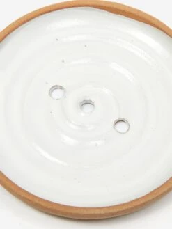 By.noo Handmade Soap Dish - White Drip -Home Decoration&Supplies BY.NOO HANDMADE SOAP DISH WHITE DRIP AW23 GOODHOOD 2