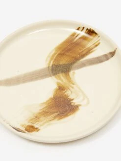 By.noo Handmade Trinket Dish - Brown Brushstroke -Home Decoration&Supplies BY.NOO HANDMADE TRINKET DISH BROWN BRUSHSTROKE AW23 GOODHOOD 2