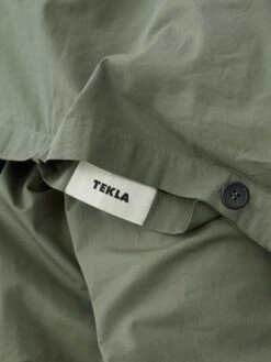 TEKLA Percale Pillow Case 50cm X 75cm - Olive Green -Home Decoration&Supplies COVER2 20copy