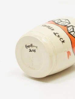 Danny D's Mud Shop Handmade Tough Luck Dice Tumbler -Home Decoration&Supplies DANNY D S MUD SHOP HANDMADE TOUGH LUCK DICE TUMBLER AW23 GOODHOOD 3