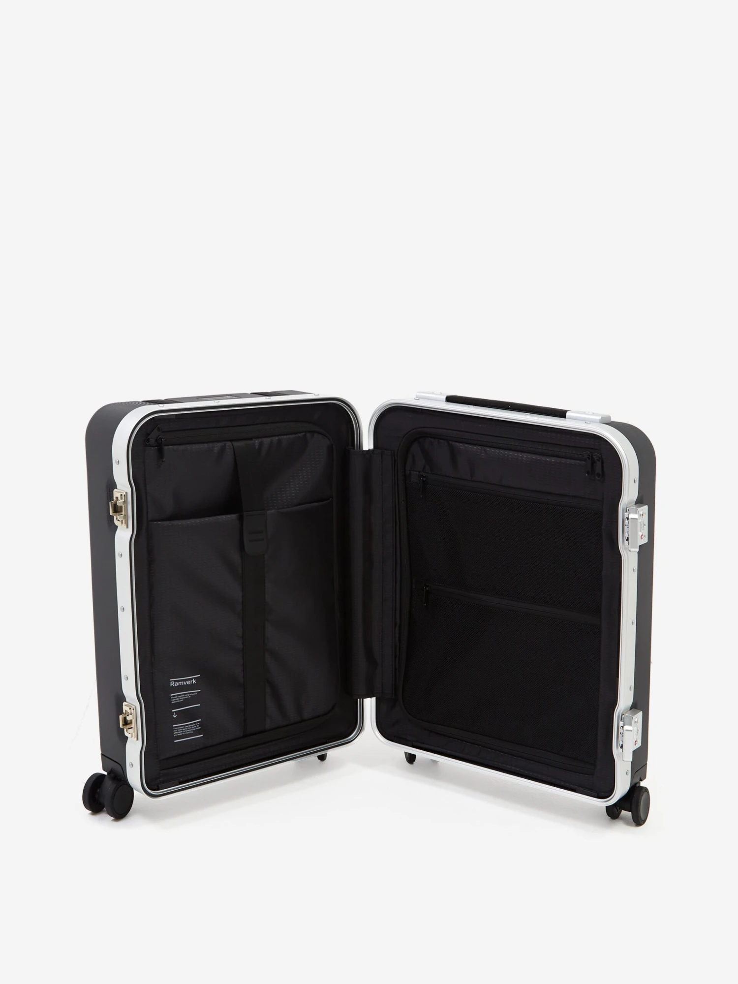 Db Ramverk Pro Carry-on Suitcase - Black/Silver 4 Db Ramverk Pro Carry-on Suitcase - Black/Silver - Image 2