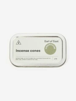 Earl Of East Incense Cones - Greenhouse -Home Decoration&Supplies EARL OF EAST INCENSE CONES GREENHOUSE AW23 GOODHOOD 1