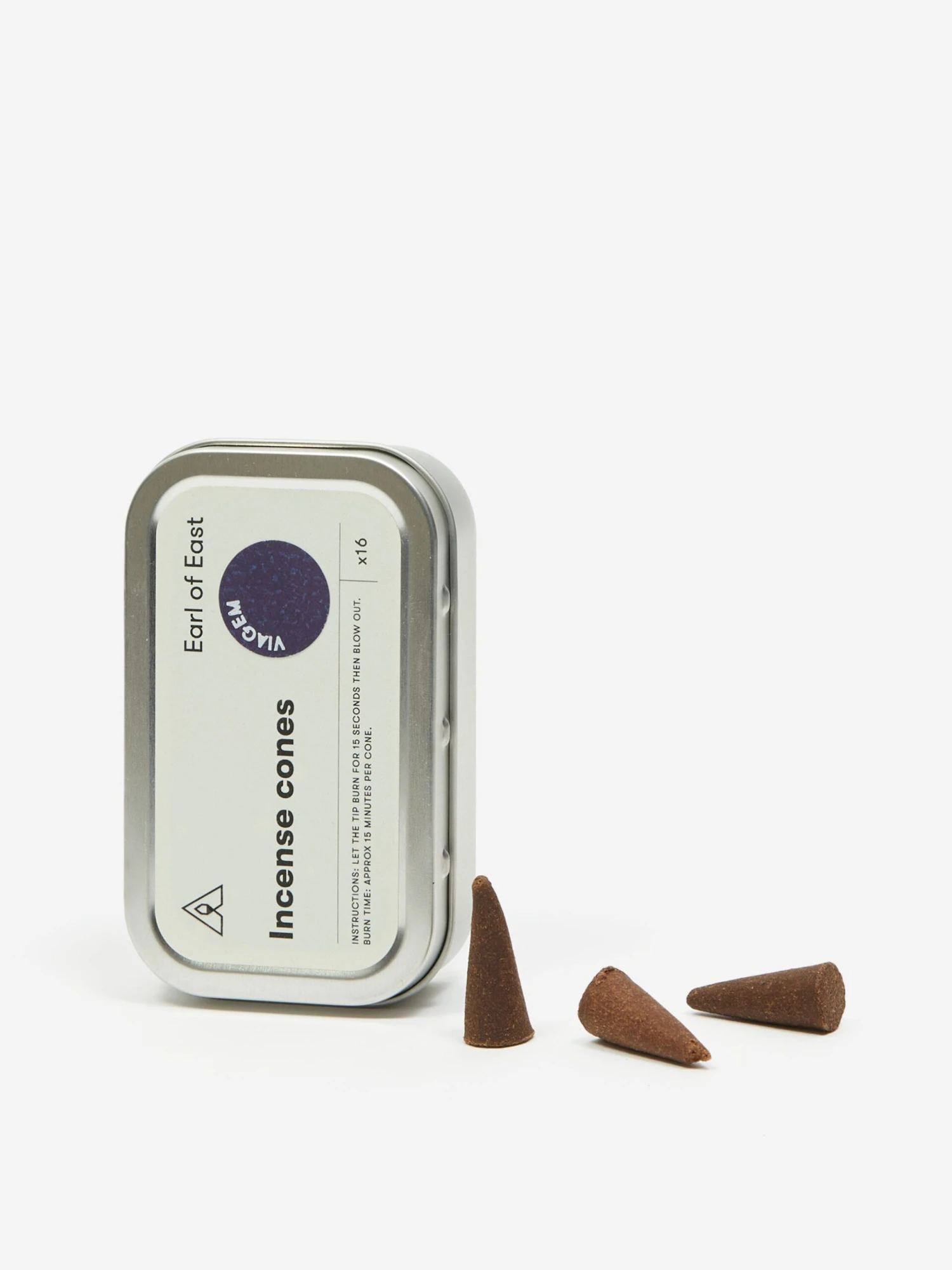 Earl Of East Incense Cones - Viagem 3 Earl Of East Incense Cones - Viagem