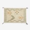 EYDA Embroidered Linen Cushion Cover - Natural