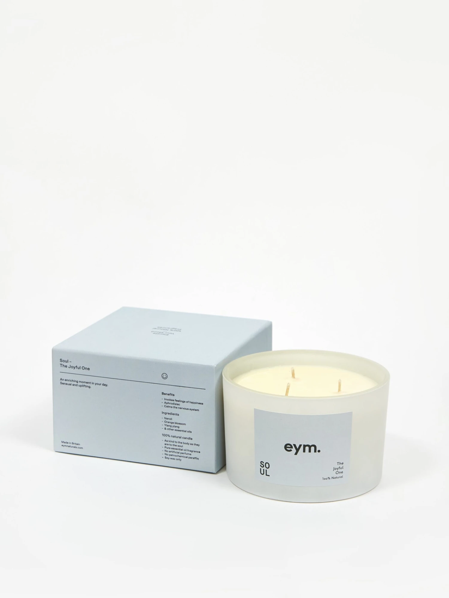Eym Soul Three Wick Candle - 440g 6 Eym Soul Three Wick Candle - 440g - Image 4