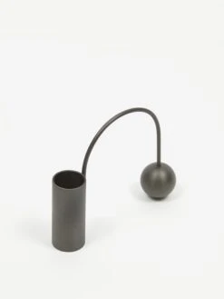 Ferm LIVING Balance Candle Holder - Black Brass 8 Ferm LIVING Balance Candle Holder - Black Brass -Home Decoration&Supplies FERM LIVING BALANCE CANDLE HOLDER BLACK BRASS SS22 GOODHOOD 123434