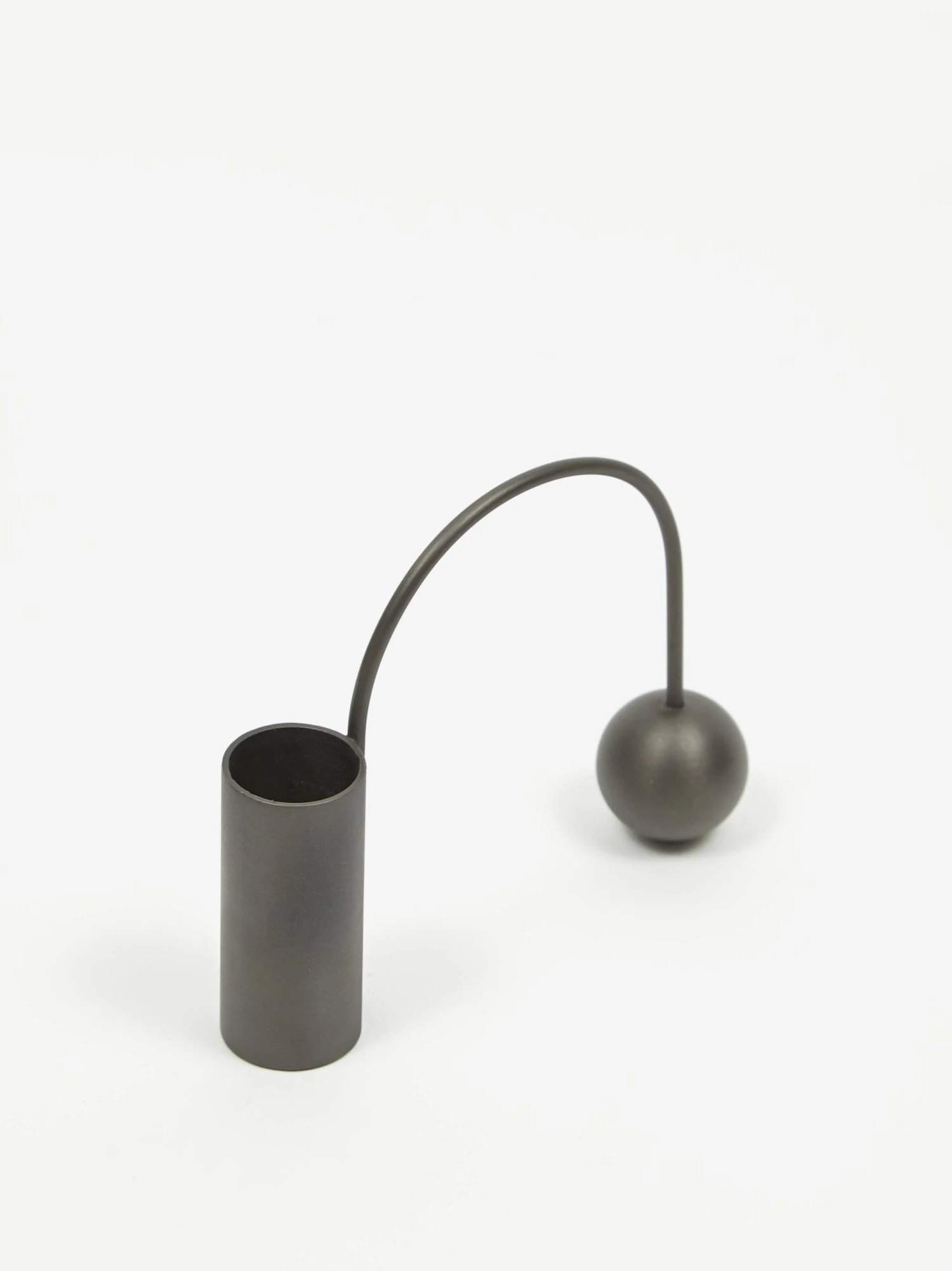 Ferm LIVING Balance Candle Holder - Black Brass 5 Ferm LIVING Balance Candle Holder - Black Brass - Image 3