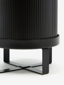 Ferm LIVING Bau Plant Pot - Small - Black -Home Decoration&Supplies FERM LIVING BAU PLANT POT SMALL BLACK SS23 GOODHOOD 3