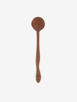 Ferm LIVING Meander Wooden Spoon - 25cm - Dark Brown -Home Decoration&Supplies FERM LIVING MEANDER WOODEN SPOON 25CM DARK BROWN SS23 GOODHOOD 1copy