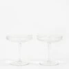 Ferm LIVING Ripple Champagne Saucer - Set Of 2 - Clear -Home Decoration&Supplies FERM LIVING AW18 RIPPLE CHAMPAGNE SAUCERS GOODHOOD 121 e63bd481 b1dc 429b a268 ca6cc5105c00