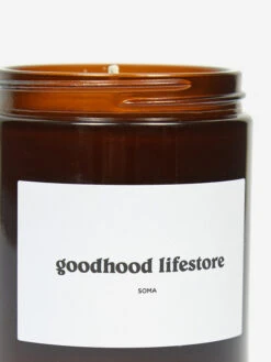 Goods By Goodhood Lifestore Candle 180ml - Soma -Home Decoration&Supplies F GOODHOOD LIFESTORE CANDLE SOMA AW22 GOODHOOD 12737