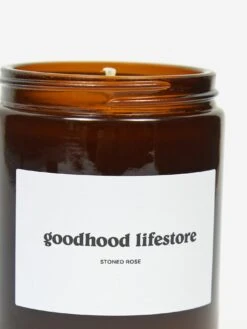 Goods By Goodhood Lifestore Candle 180ml - Stoned Rose -Home Decoration&Supplies F GOODHOOD LIFESTORE CANDLE STONED ROSE AW22 GOODHOOD 12732