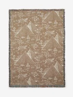 Goods By Goodhood Lifestore Art Throw - Pyramid Print