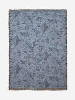 Goods By Goodhood Lifestore Art Throw - Pyramid Print -Home Decoration&Supplies GOODHOOD BLANKET 2 AW22 GOODHOOD 10454