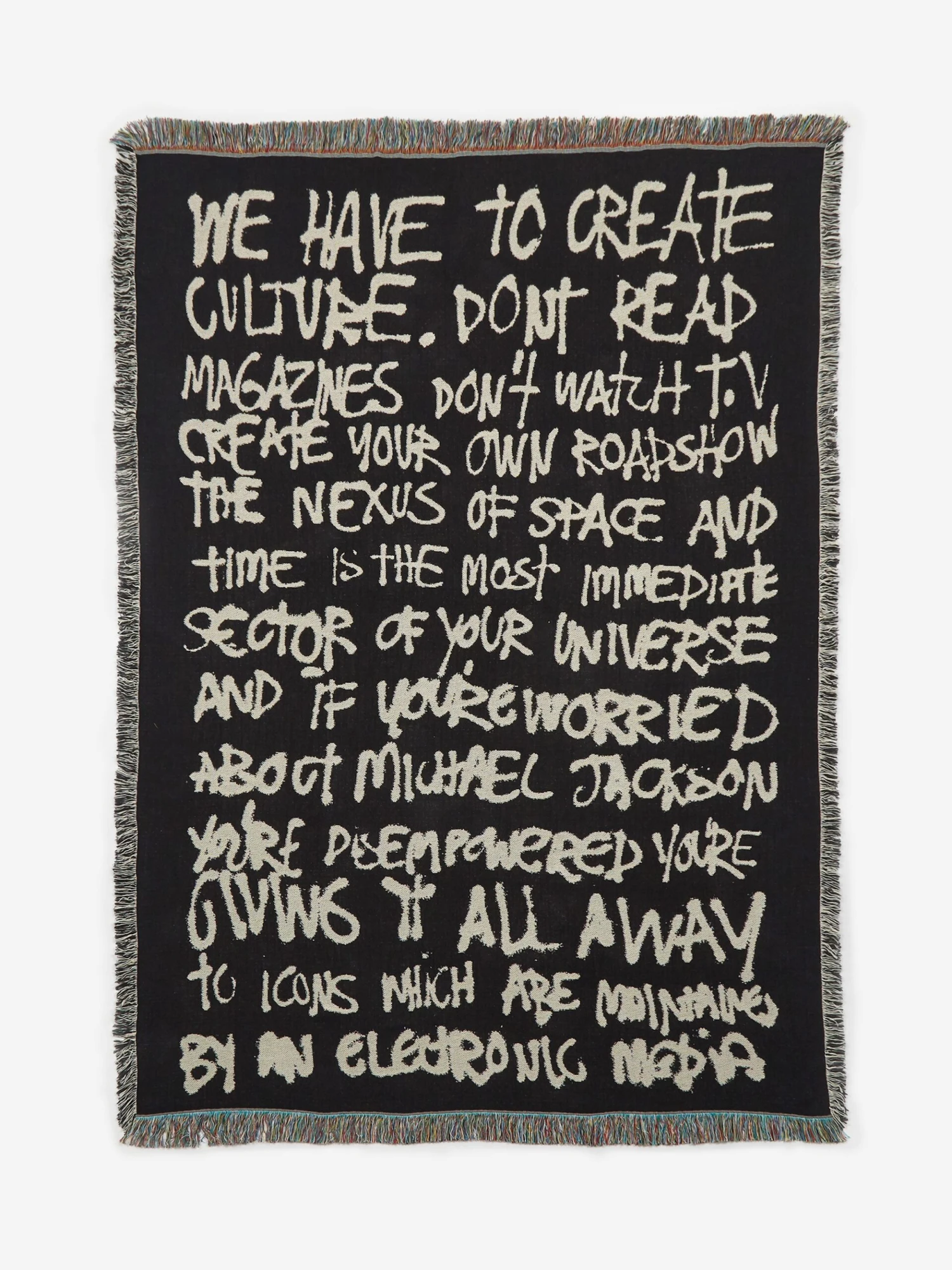 Goods By Goodhood Lifestore Art Throw - Create Culture Print 3 Goods By Goodhood Lifestore Art Throw - Create Culture Print