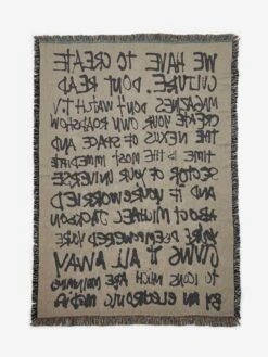 Goods By Goodhood Lifestore Art Throw - Create Culture Print 7 Goods By Goodhood Lifestore Art Throw - Create Culture Print -Home Decoration&Supplies GOODS BY GOODHOOD LIFESTORE ART THROW CREATE CULTURE PRINT SS23 GOODHOOD 175836