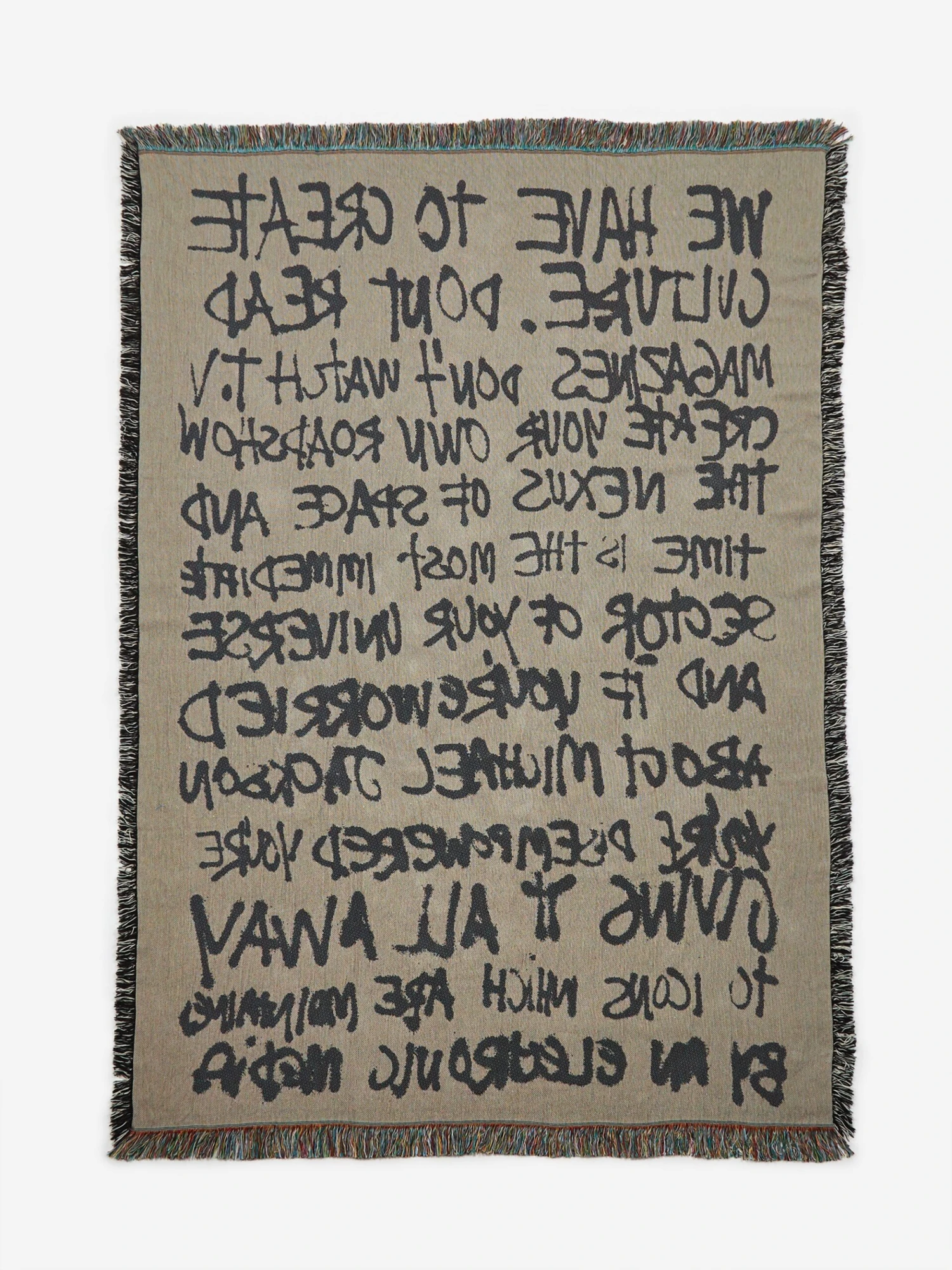 Goods By Goodhood Lifestore Art Throw - Create Culture Print 5 Goods By Goodhood Lifestore Art Throw - Create Culture Print - Image 3