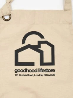 Goods By Goodhood Lifestore Canvas Apron - Natural -Home Decoration&Supplies GOODS BY GOODHOOD LIFESTORE CANVAS APRON NATURAL SS23 GOODHOOD 2